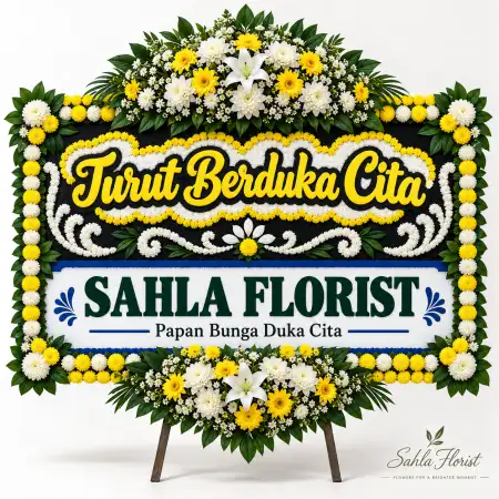 Papan Bunga Duka Glodok
